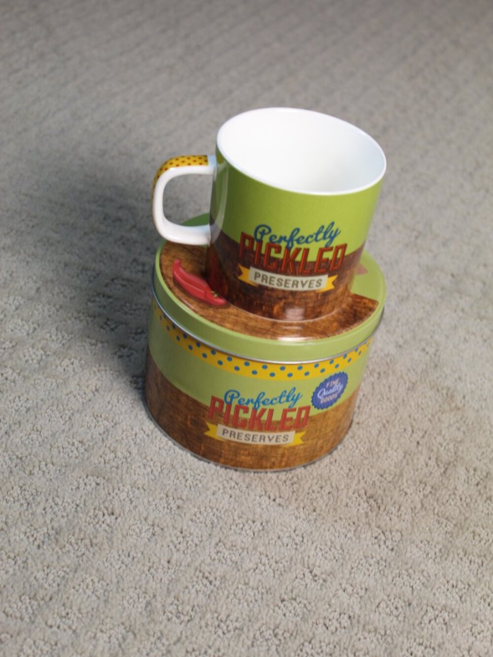 Typhoon Perfectly Pickled Coffee Tea Mug in Tin